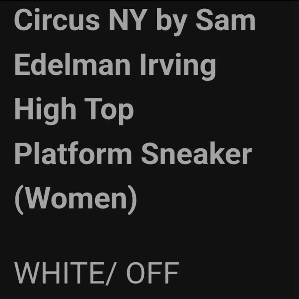 Cream High-Top Sneakers